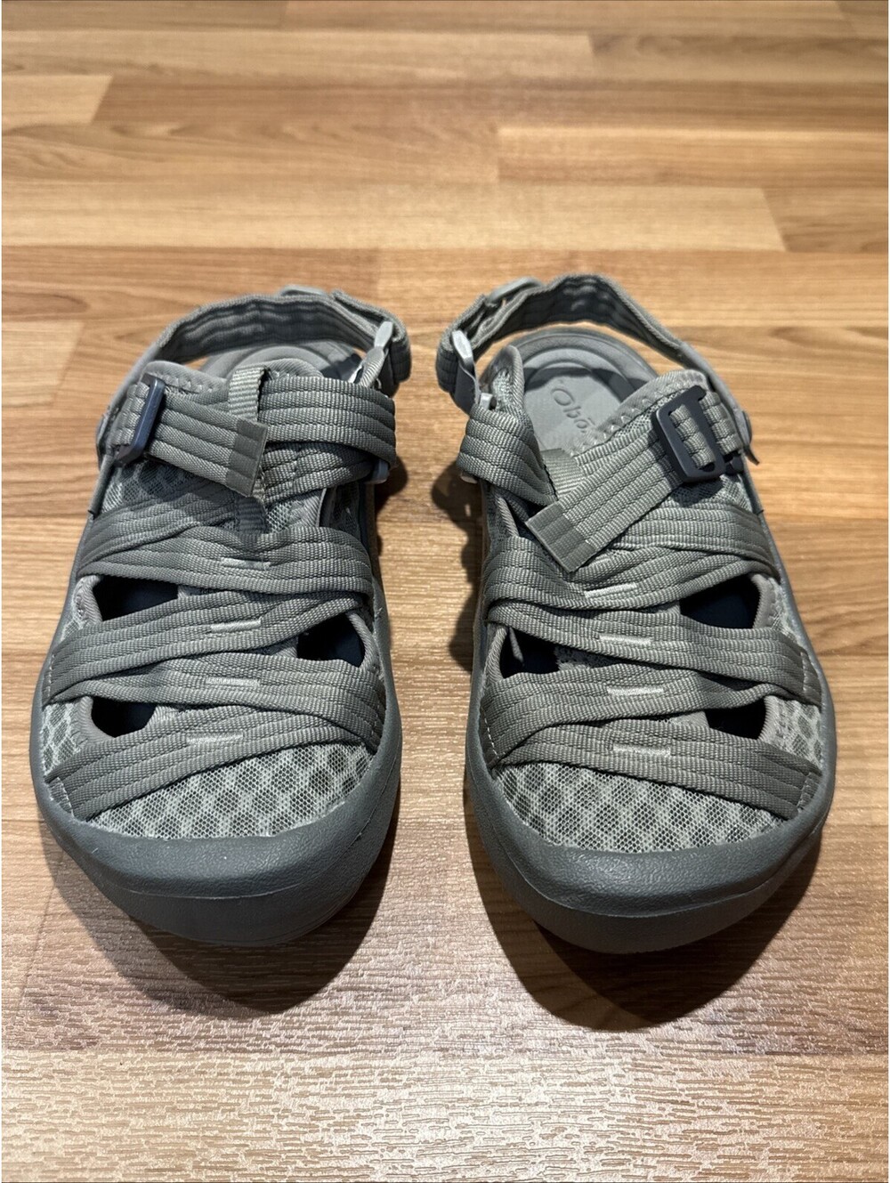 Oboz Whakata Trail Sandals Shoes Women’s Size 9 Gray/Jade Hiking Trail Water
